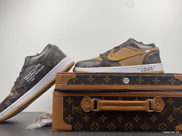 OW 1 x Off-Louis Jordan LOW Air AJ1 0928